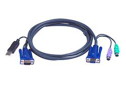 3M USB 接口切换器连接线+内置PS/2转USB转换器