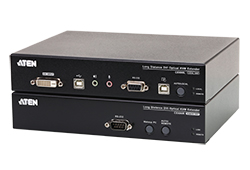 USB DVI光纤KVM信号延长器 (1920X1200@20km)