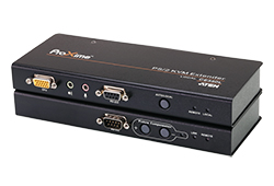 PS/2 VGA/音频Cat 5 KVM信号延长器 (1600x1200@150m)