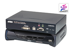 DVI-I单屏幕 KVM Over IP信号延长器
