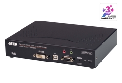 2K DVI-D Dual Link KVM over IP 信号延长器附 PoE 功能(发送装置)