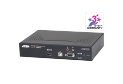 4K HDMI单屏幕KVM over IP信号延长器附PoE功能（发送设备）