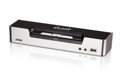 2端口USB 2.0 DVI 双显示器KVMP™多电脑切换器
支持两台高分辨率Dual Link显示器