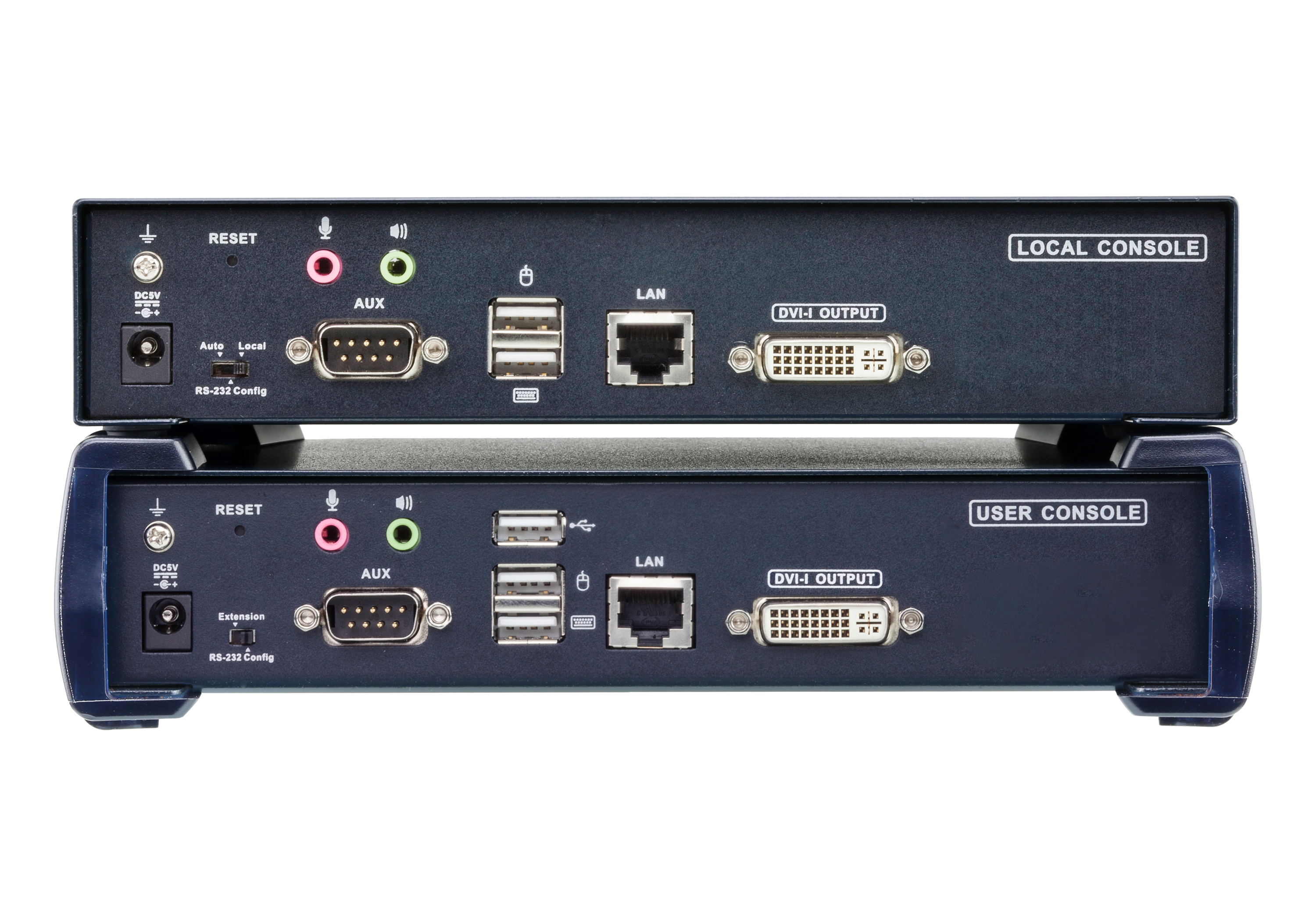 DVI-I单屏幕 KVM Over IP信号延长器-2