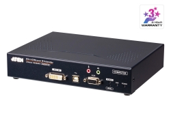 DVI-I 单屏幕 KVM over IP 信号延长器 (发送端)