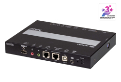 1位本地 / 远程使用者分享访问单端口4K HDMI KVM over IP远程电脑管理方案