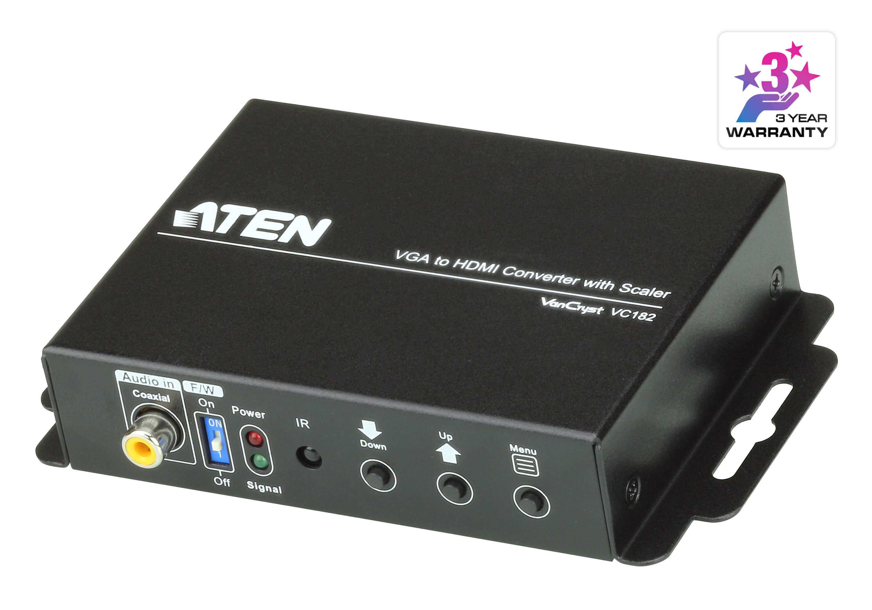 VGA/音频转HDMI影音转换器+升频功能